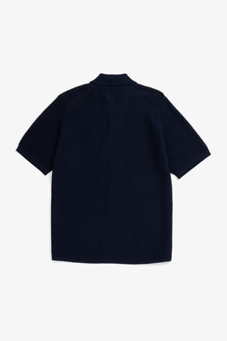 Norse Projects - Fredensborg Mercerised shirt - D.navy