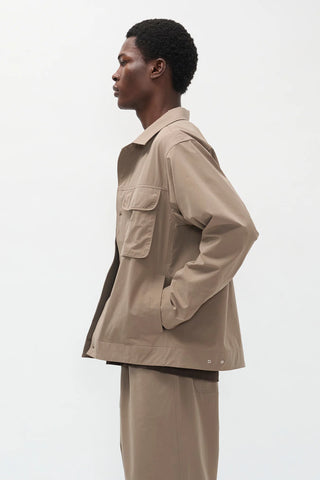 Norse Projects - Mols Commuter overshirt - Walnut