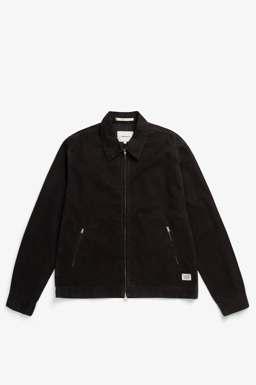 Norse Projects - Raabjerg canvas jacket - Black