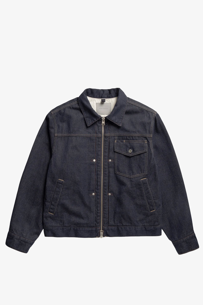 Norse Projects - Svendborg jacket denim - Indigo