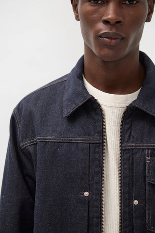 Norse Projects - Svendborg jacket denim - Indigo