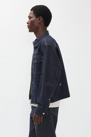 Norse Projects - Svendborg jacket denim - Indigo