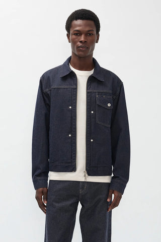 Norse Projects - Svendborg jacket denim - Indigo