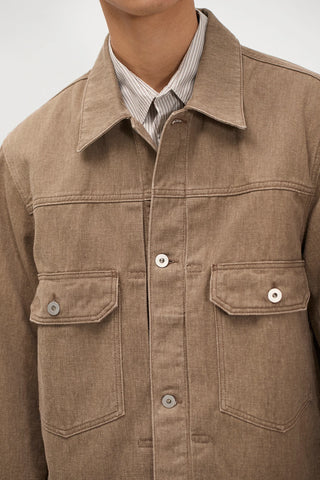Norse Projects - Storadal jacket twill - Walnut