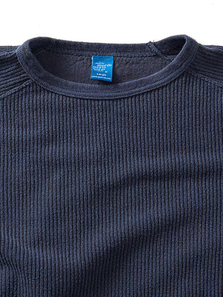 L/S Rib Knit - P-Navy