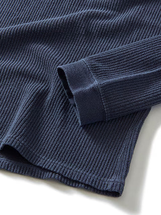 L/S Rib Knit - P-Navy