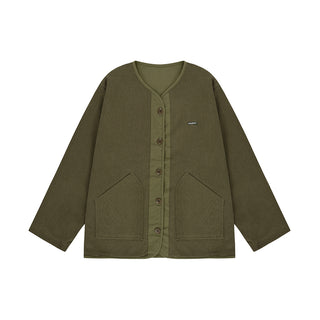 Kappy - Reversible Utility Round Jacket - Khaki