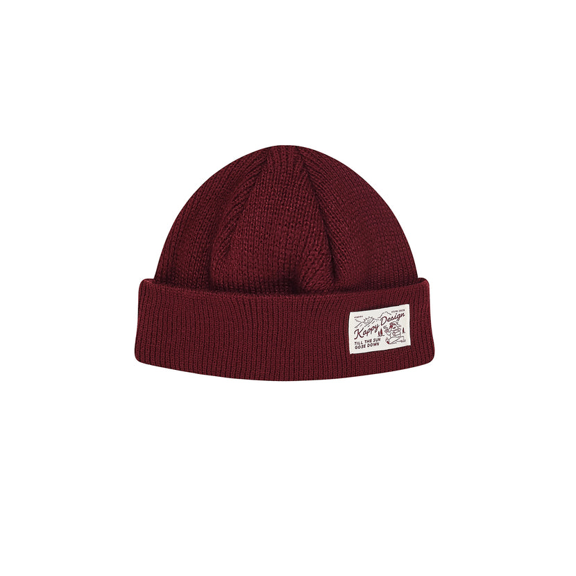 Kappy - Bear Beanie - Wine