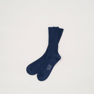 Still by Hand - BMP cotton socks - Blue