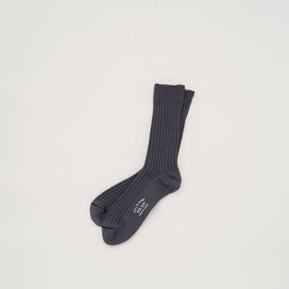 Still by Hand - BMP cotton socks - Blue charcoal