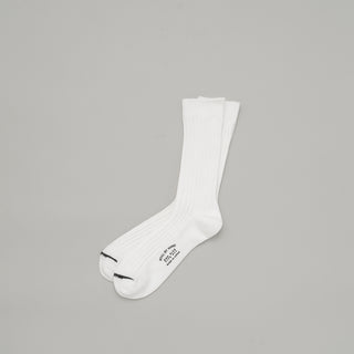 Still by Hand - BMP cotton socks - White