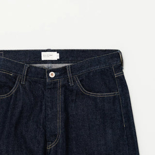 5 Pocket Denim Pants - Navy