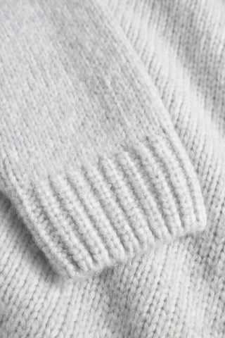 Norse Projects - Birger Wool Raglan - Light Grey Melange