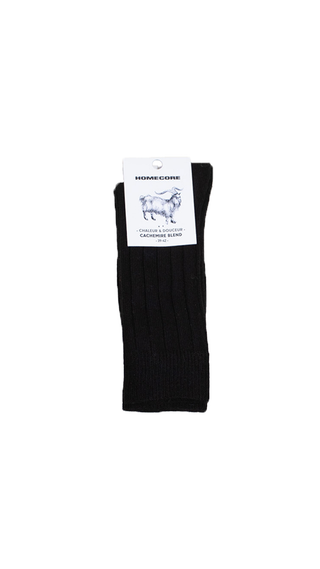 Homecore - Cashmere socks - Black