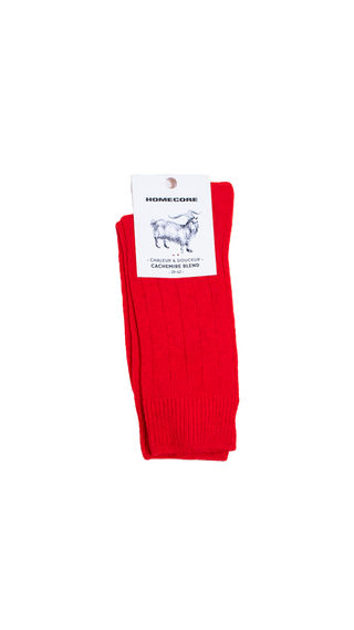 Homecore - Cashmere socks - Red