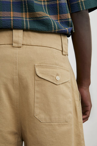 Later - Bermuda coton - beige