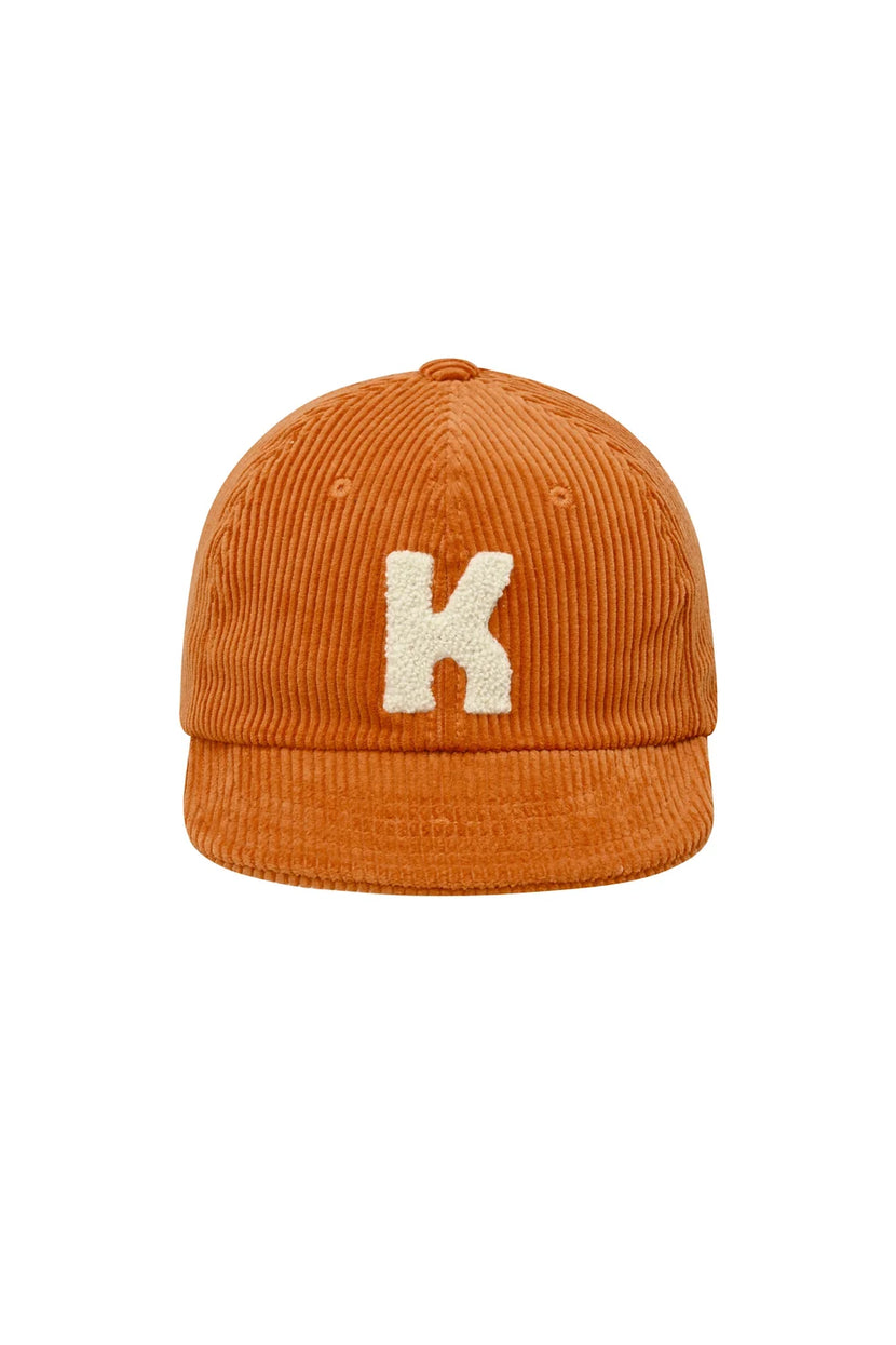 Corduroy Logo Cap - Orange