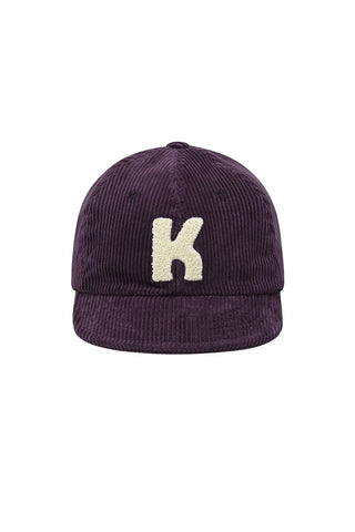 Corduroy Logo Cap - Purple