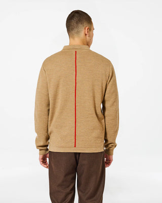 Homecore - Nemesis Long Sleeves Merino Polo - Beige