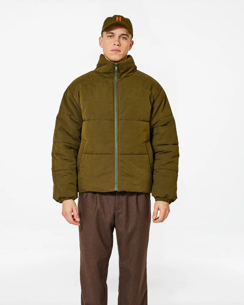 Homecore - Tobias Peach Puffer Jacket - Khaki