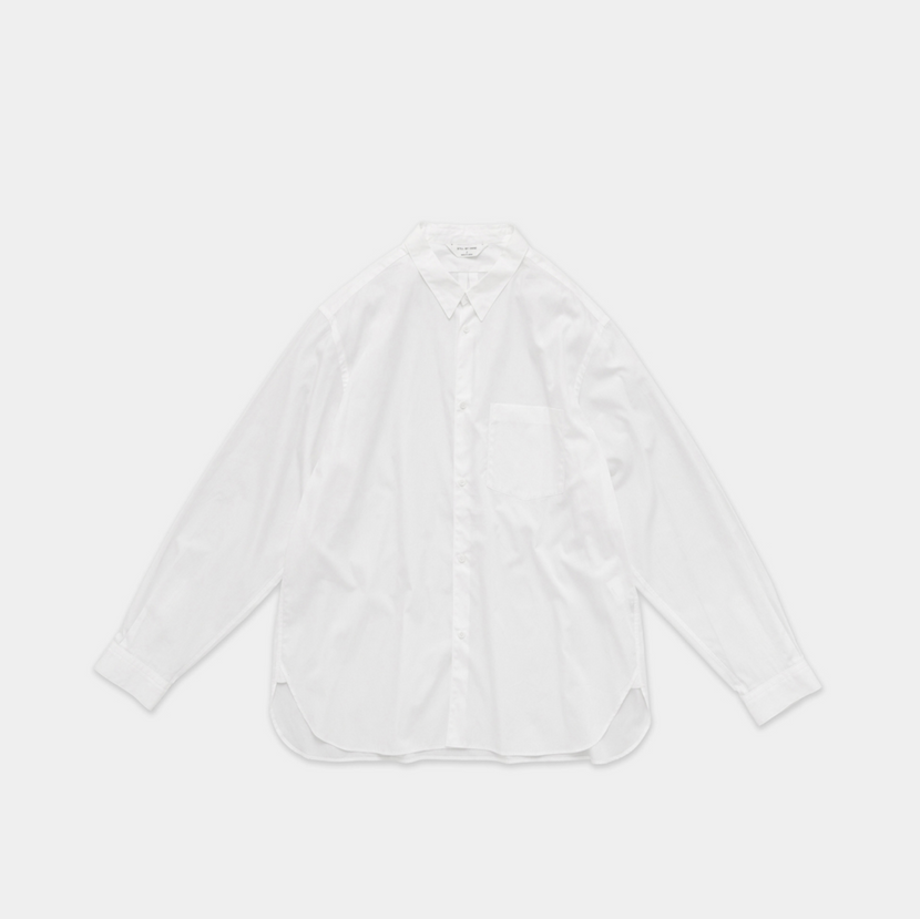 Still by hand - Regular collar shirt - White