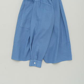 Still by hand - Garment-dye over shirt - Sky blue