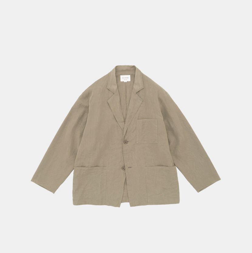 Still by hand - Airy 2B jacket - Khaki beige