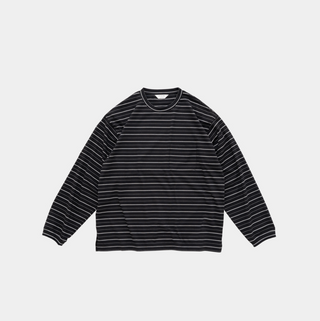Still by hand - Striped long sleeve - Black