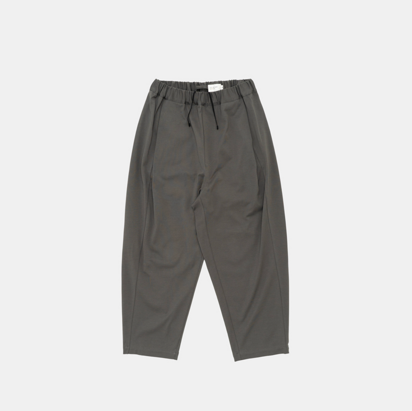 Still by hand - Twisted jersey pants - Charcoal
