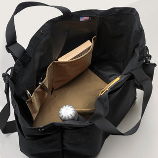 Bags In Progress - Carry-all Beach Bag - Black Canvas
