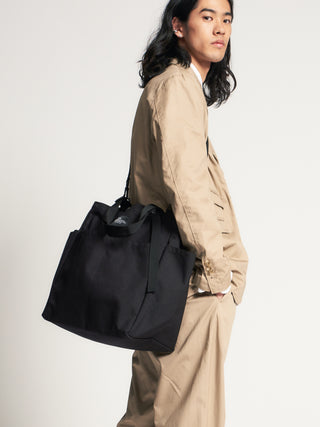 Bags In Progress - Carry-all Beach Bag - Black Canvas