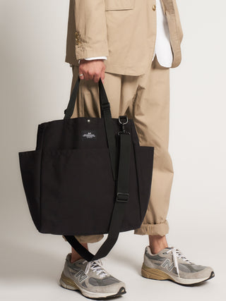 Bags In Progress - Carry-all Beach Bag - Black Canvas