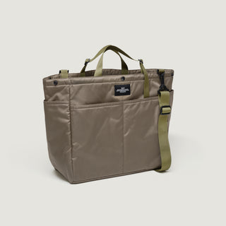 Bags In Progress - Carry-all Beach Bag - Dark Beige Puffer