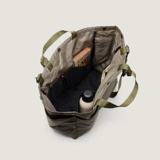 Bags In Progress - Carry-all Beach Bag - Dark Beige Puffer