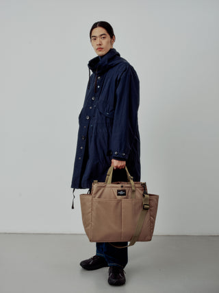Bags In Progress - Carry-all Beach Bag - Dark Beige Puffer