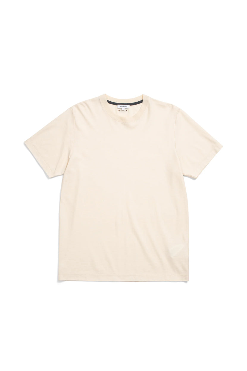Norse Projects - Nordborg Cotton Crepe T-shirt - Ecru