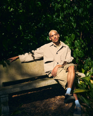 Eat dust - Cove Jacket Fuji Nylon - Beige