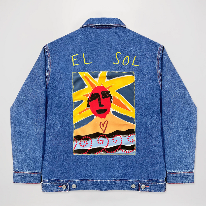 Encré. - Veste en denim "EL SOL"