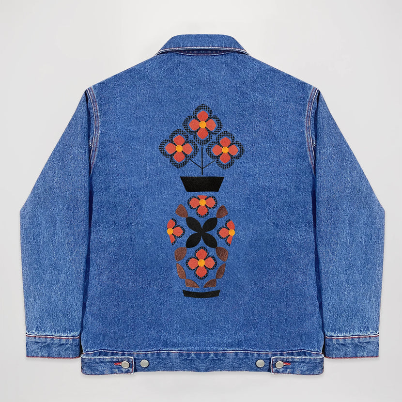 Encré X Liza Mimoza - Veste en denim N°3