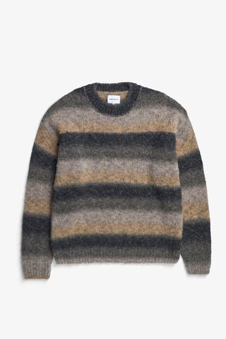 Norse Projects - Jonas Gardient Alpaca Sweater - Utility Khaki