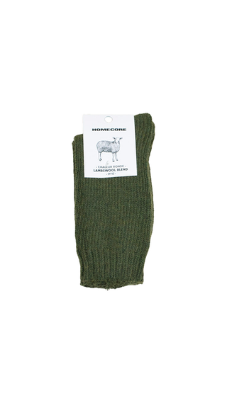 Homecore - Wool socks Rustic - Khaki