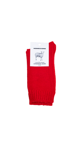 Homecore - Wool socks Primary - Red