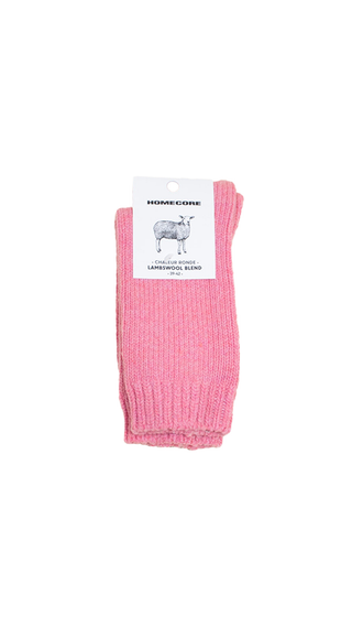 Homecore - Wool socks Rustic - Pink