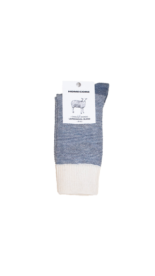 Homecore - Lambswool Stripes - Blue