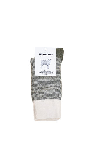 Homecore - Lambswool Stripes - Khaki