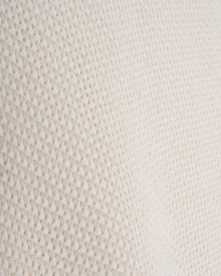 Eat dust - Boxy T-shirt Treillis Cotton - Ecru