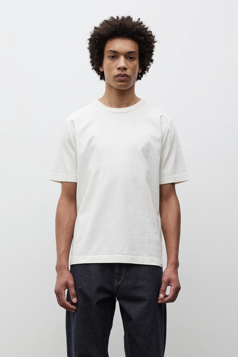 Elmelunde Soft Compact Cotton T-shirt - White