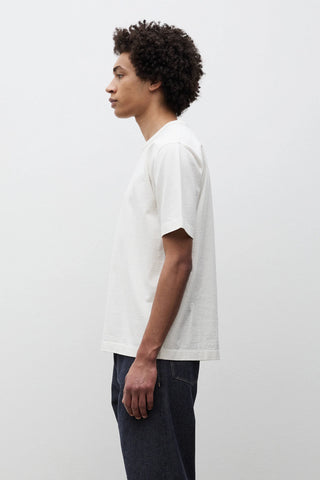 Elmelunde Soft Compact Cotton T-shirt - White