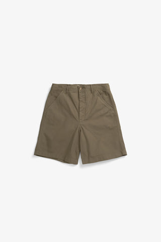 Norse Projects - Kvitfjell Relaxed Cotton Twill Short - Olive Night