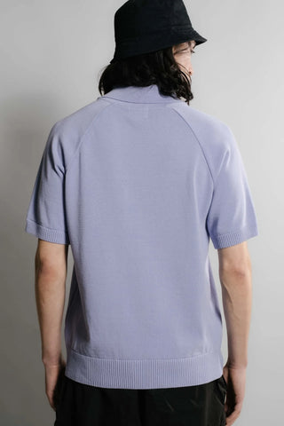 Nitto knitwear - SEVAN polo - violet